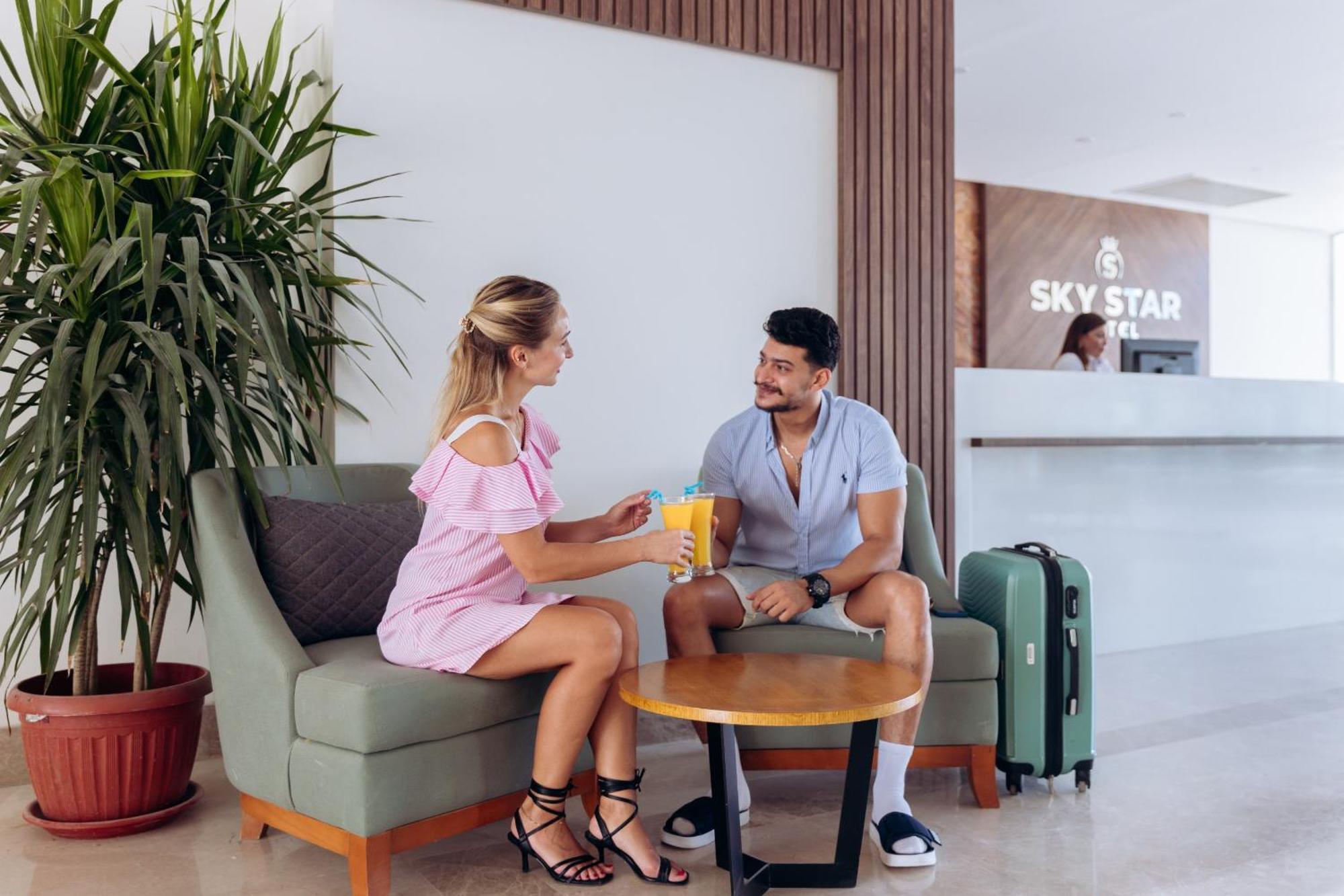 Sky Star Hotel Free Shuttle To Hurghada City Center Exterior foto