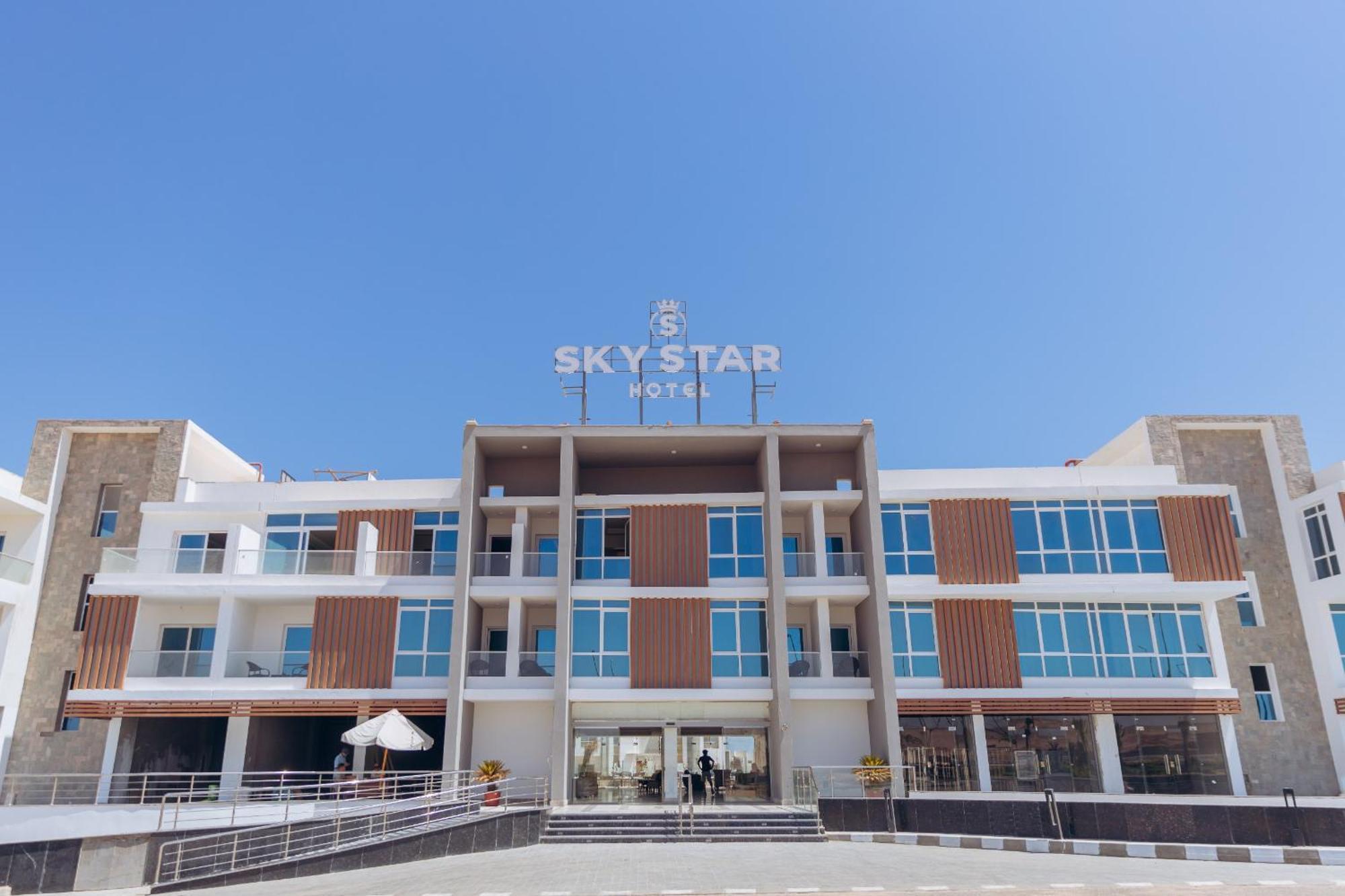 Sky Star Hotel Free Shuttle To Hurghada City Center Exterior foto